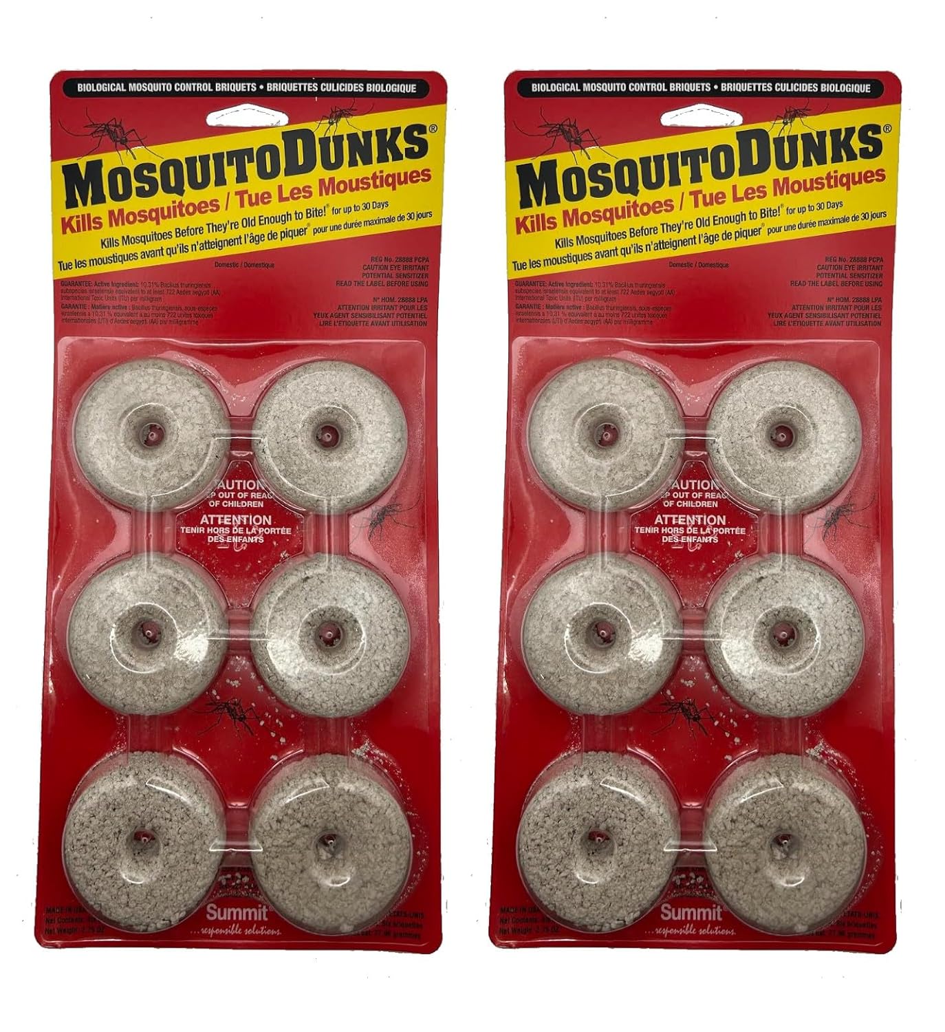 2-Pack Summit Mosquito Dunks